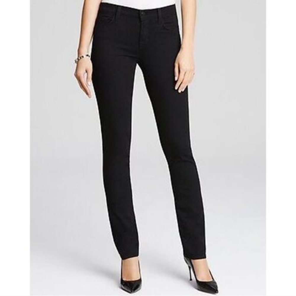 J Brand Women's Straight Leg Fit Black Jeans